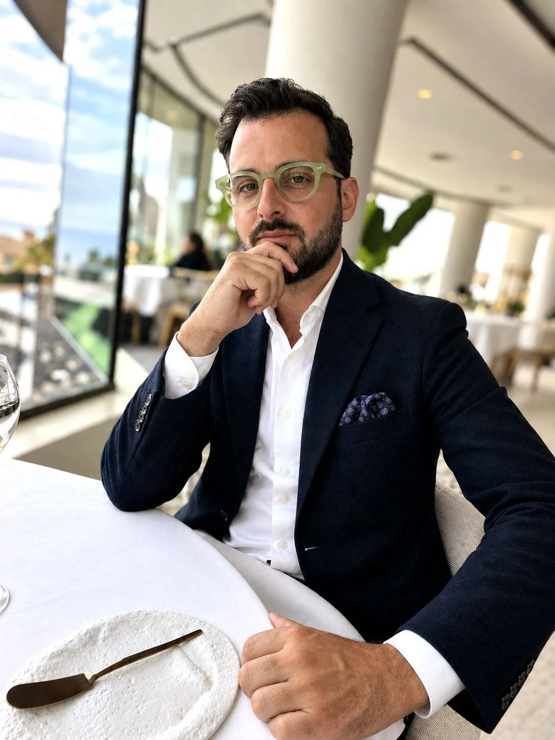 José Luis Reina, periodista gastronómico y presentador de Con Cúrcuma